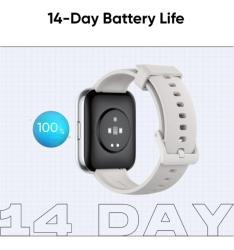 Realme Smart Watch 2 Pro 1.75 HD Display & Dual Satellite GPS (Grey Strap, Free Size)