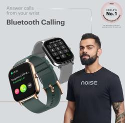 Noise Icon Buzz 1.69 Display With Bluetooth Calling, Built-In Games, Voice Assistant Smartwatch (Bla