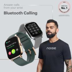 Noise Icon Buzz 1.69 Display With Bluetooth Calling, Built-In Games, Voice Assistant Smartwatch (Blu