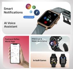 Noise Icon Buzz 1.69 Display With Bluetooth Calling, Built-In Games, Voice Assistant Smartwatch (gre