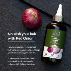 Lotus Botanicals
Red Onion Hair Fall Control Hair Oil (200ml)