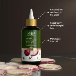 Lotus Botanicals
Red Onion Hair Fall Control Hair Oil (200ml)