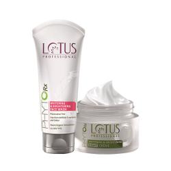 Lotus Herbals
Lotus Professional Phyto-Rx Whitening & Brightening Face Wash & Night Creme Combo