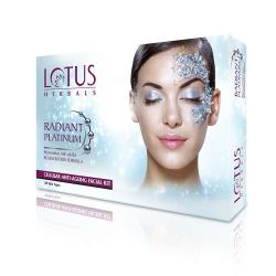 Lotus Herbals Radiant Platinum Cellular Anti-Ageing Facial Kit(37gm)