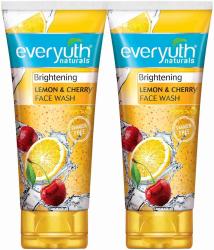 Everyuth Naturals Brightening Lemon And Cherry Face Wash (300 G)