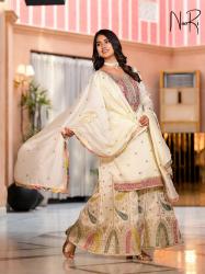 Noori Vichitra Sharara Dress With Dupatta 