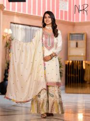 Noori Vichitra Sharara Dress With Dupatta 