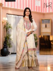 Noori Vichitra Sharara Dress With Dupatta 