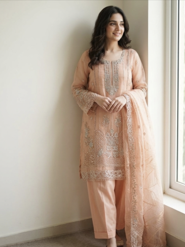Designer pakistani unstitched suit