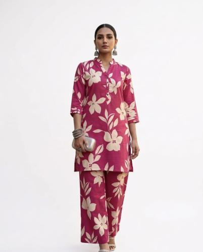 Cotton coords set for women